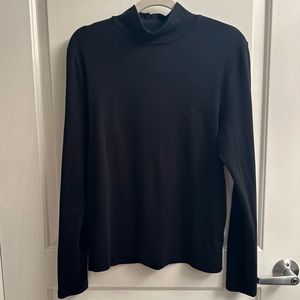 GAP Modern black mock-neck size XL